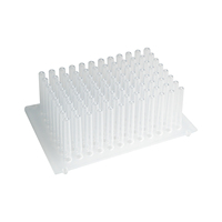 Laboratoire 0.1ml 0.2ml 96 well plaque de tube PCR non jupe/demi-jupe