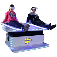 Máquina de Videojuegos de Realidad Virtual para 2 Jugadores, Plataforma Voladora Interior, Juegos de Tobogán, Monopatín VR, Ejercicio, Centro Comercial