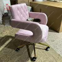 Dernier design de mobilier de salon de beauté moderne et luxueux, hauteur réglable, équipement de spa, tabouret de manucure faciale, chaise
