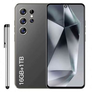 Nouveau Téléphone Mobile Android Version Globale Originale 2025, Écran 6,8 Pouces, 16 Go de RAM, 1 To de ROM, pour Nouveaux Téléphones Portables <span class=keywords><strong>S21</strong></span> Ultra 5G S25 Ultra - Product Image 1