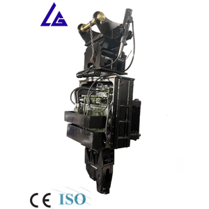 Standar Modern berputar hidrolik sisi pegangan palu tumpukan untuk baja dan beton Piling 15-30Ton sisi ekskavator Clamp mesin penyambung - Product Image 2