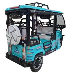 Tuk Tuk Électrique 6 Places pour Transport <span class=keywords><strong>de</strong></span> Passagers, Prix Revendeur, 60V 72V 1200W, 3 Roues - Product Image 2