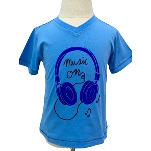 เสื้อเชิ้ตแขนสั้นคอวีสำหรับผู้ชายสำหรับฤดูร้อน ผ้าโพลีเอสเตอร์/คอตตอนพิมพ์ลาย ขนาด 30 ซม. น้ำหนัก 160-170 กรัม/ตร.ม. (43) - Product Image 1