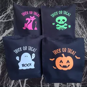 Bolsa de Halloween para Halloween, sacola de mão para super-heróis, para Halloween