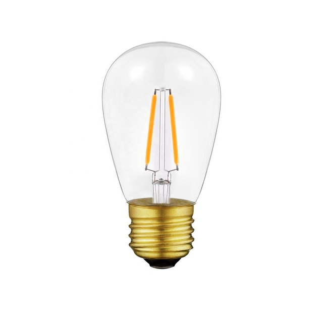 High Quality LED Edison Bulb S14 1W E26 E27 LED Filament Bulbs for String Light Replacement