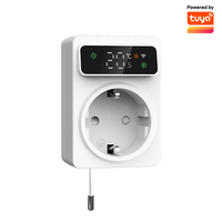 Thermostat flexible TP4W avec Wi-Fi intelligent pour le contrôle de la température de refroidissement et de chauffage des appartements et cuisines 16A