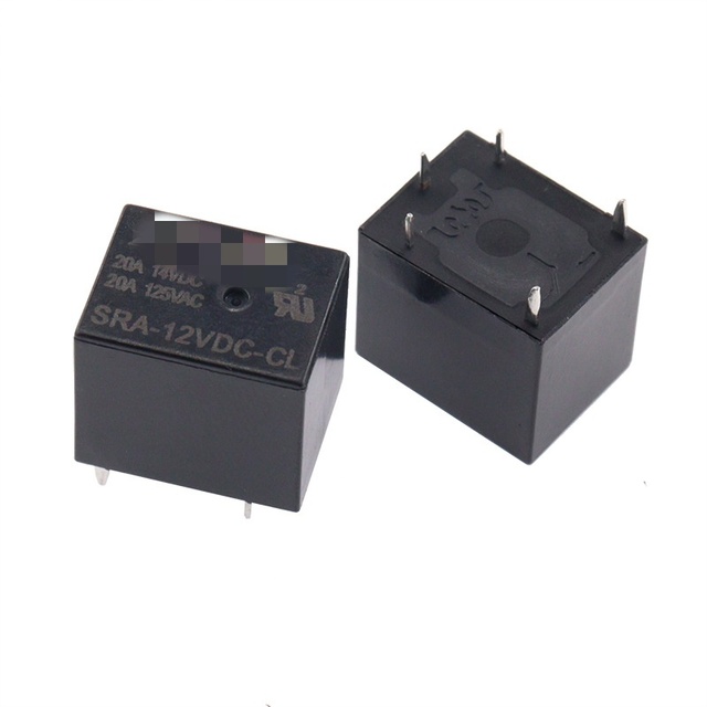 Power Relays SRA-12VDC-CL SRA-12VDC-AL SRA-05VDC-CL 5VDC 12VDC 24VDC 10A 20A 4PIN 5PIN Household Electromagnetic Relay
