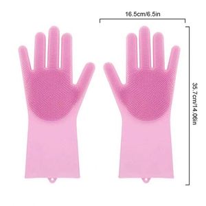 Gants de toilettage pour animaux de compagnie en gros, gants de lavage pour chiens à dents haute densité - Product Image 2