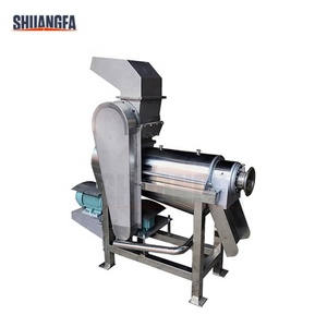 Industrial Sprial Juicer Extractor Machine <strong>Apple</strong> Screw Juicer Machine With <strong>Crusher</strong> - Product Image 2