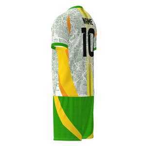 Camiseta de Fútbol Unisex Personalizada de Alta Calidad, Estilo Urbano, Impresión Digital, Corte Holgado, Servicio OEM, 100% Poliéster - Product Image 5