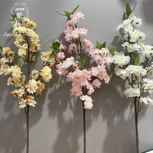 Tissu de soie de haute qualité DKB, bouquet de fleurs de cerisier à pleine performance pour la décoration intérieure et extérieure, matériau pour <span class=keywords><strong>arbre</strong></span> de cerisier - Product Image 2