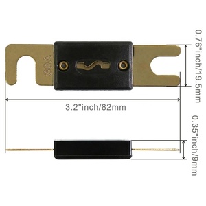 <span class=keywords><strong>Fusible</strong></span> à lame ANL plaqué or, <span class=keywords><strong>fusible</strong></span> ANL 350 ampères, utilisé pour les onduleurs, l'audio automobile et autres applications à courant élevé - Product Image 5