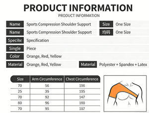 Soporte <span class=keywords><strong>de</strong></span> <span class=keywords><strong>Hombro</strong></span> Deportivo <span class=keywords><strong>de</strong></span> Neopreno Transpirable, Ajustable, Antideslizante y Suave para Aliviar el <span class=keywords><strong>Dolor</strong></span> en Hombres y Mujeres - Product Image 6