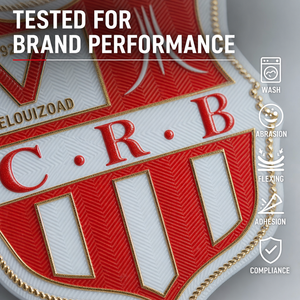 Écussons en TPU haute fréquence personnalisés, étiquettes thermocollantes pour maillots, vêtements <span class=keywords><strong>de</strong></span> sport et marquage <span class=keywords><strong>de</strong></span> vêtements - Product Image 3