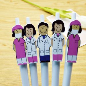 Лидер продаж, оптовая продажа, медицинская рекламная шариковая ручка врача, медсестры с 3D зажимом пользовательского дизайна - Product Image 4