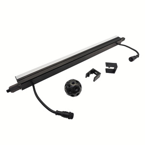 Küp tasarım DJ sahne DMX ışık çubuğu RGB renkli montaj topu ile 0.5m 1m 14.4W DMX512 ışıklar şerit olay sahne kulübü için - Product Image 5