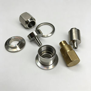 บริการผลิตชิ้นงานตามแบบ OEM ด้วยเครื่องจักรซีเอ็นซี  งานกัดละเอียด  วัสดุทองเหลือง สแตนเลส อลูมิเนียม - Product Image 5