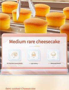 <span class=keywords><strong>ครีม</strong></span>ชีสเค้กกึ่งเค้กเนื้ออ่อนแบบกึ่งเค้กสไตล์<span class=keywords><strong>สด</strong></span>ชื่นผงชีสเค้กเนื้อหวานขนมฮาลาลเกลือทะเลออกแบบได้ตามต้องการ - Product Image 5