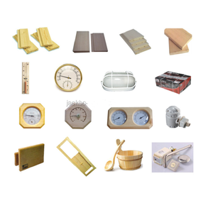 ถังหินสำหรับซาวน่าเครื่องวัดอุณหภูมิและความชื้นอุปกรณ์ห้องซาวน่า - Product Image 6