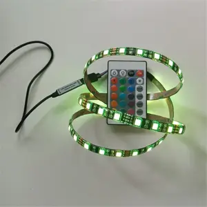 Televisione TV Schermo Del Computer Decorazione di Telecomando di RGB Usb Alimentato Condotto La <span class=keywords><strong>Striscia</strong></span> - Product Image 1