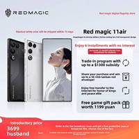 Nouveau Red Magic 11 Air 2026, édition ultime Snapdragon 8, design transparent, AMOLED 144Hz, charge rapide 120W, 7000mAh, jeu actif