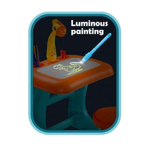 Proyector de Dibujo Luminoso Educativo 2021, Proyector de Graffiti con Luz, Mesa de Estudio, Caballete de Aprendizaje para Niños, Tablero de Dibujo - Product Image 3