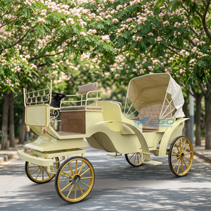 Popular Carruaje Eléctrico Estilo Cenicienta para Turismo, Carruaje de Princesa Premium al por Mayor - Product Image 1