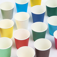 Gobelet en papier pour espresso de 4 oz avec couvercle, imprimé sur mesure, certifié alimentaire, pour dégustation de café, événement de restauration