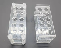 Tube en plexiglas organique Support de traitement de test 2 5 10ML Biochemical 10 50 100 well PR P vacutainer tubes prix pour la collecte de sang