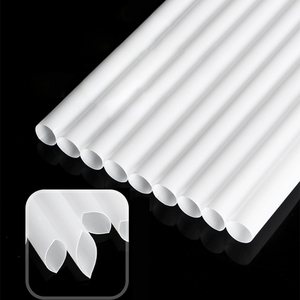 Individual Wrapped Biodegradable PLA Plastic Bubble Tea <strong>Straw</strong> Smoothie <strong>Milkshake</strong> Boba Drinking Disposable <strong>Straws</strong> - Product Image 5