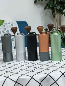 Aluminum Body 420 Stainless Steel Burr Home-use Espresso <b>Mini</b> Small Hand Mill Portable Manual Coffee <b>Grinder</b> - Product Image 4