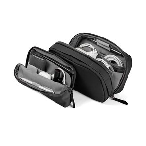 2-in-1 teknoloji çantası, teknoloji çantası su geçirmez elektronik, elektronik organizatör seyahat çantası için kordon, telefon, kablolar, Airpods - Product Image 1
