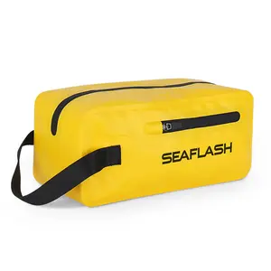 Fabricant Vente 4l Sac Étanche Fourre-Tout OEM Logo Personnalisé Fermeture Éclair Sac Étanche Stockage Sac Étanche Pour La Plage Natation