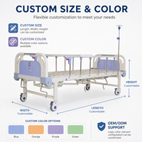 Lit médical multifonctionnel pour la maison, transformable en table à manger, lit médical réglable pour personnes âgées et patients alités