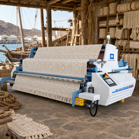 Machine à étaler les tissus automatique Blue Lotus avec moteur et panneau tactile pour l'usine textile domestique