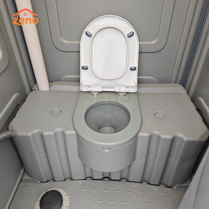 WC Portatile ZENO in Plastica HDPE, Bagno Mobile Moderno Pieghevole per Cantieri e Uso Esterno - Product Image 2