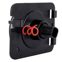 Feu de clignotant latéral T-BULL LED avec lentille fumée et Angel Eye pour Jeep Wrangler