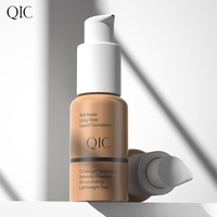 Fond de teint liquide haute qualité, couvrance totale, longue tenue, marque privée, fini mat, waterproof, en promotion