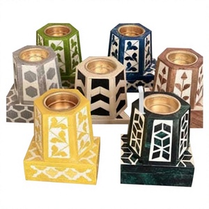 Eternal Blessing Elegant Mother of Pearl Religious <b>Incense</b> Mabkhara with Star Anise Plug for Arabic Oud Ceremonies - Product Image 1