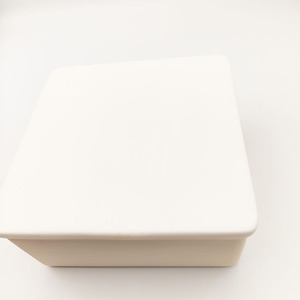 Crisol Cuadrado de Corindón de Alúmina de Alta Pureza 99% para Análisis Térmico 120 x 120 x 50 mm - Product Image 5