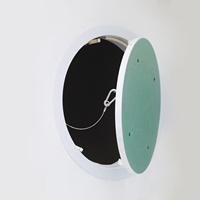 Panneau d'accès en aluminium au design moderne pour plafonds perforés, résistant à l'humidité, imperméable, isolation thermique, taille et couleur personnalisées