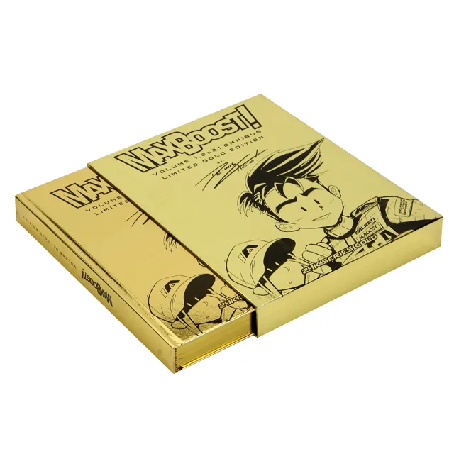 Libro de edición de remium con bordes dorados, impresión de libros personalizada para niños y niños
