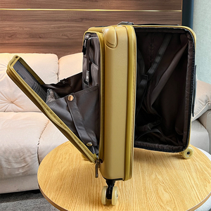 Nouvel ensemble de valises rigides en gros – Lot de 3 valises de <span class=keywords><strong>voyage</strong></span> à roulettes avec ouverture frontale en ABS - Product Image 6