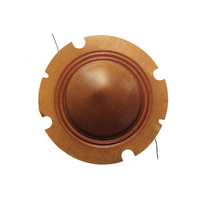 Pièces de klaxon de Tweeter de pilote de haut-parleur passif portatif de 52mm avec diaphragme de résine phénolique et accessoire de bobine vocale pour haut-parleurs