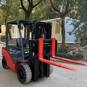 Perfect Quality Used Toyota Japan <b>Forklift</b> for FD30 3T 2024 Model Diesel Powered Two Stage Mast Motor Gearbox Pump - Product Image 4