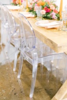Chaises en plastique empilables pour hôtels, banquets et événements, chaises de mariage en acrylique transparent PC cristal, vente en gros