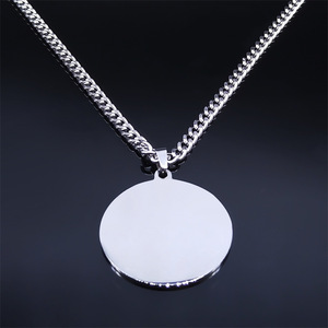 Pendentif en acier inoxydable Star Solomon Seal Kabbalah pour hommes et femmes, collier en acier titane, bijoux - Product Image 4
