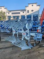 Rotocultivador Hidráulico Reversible con Profundidad y Ancho Ajustables de Múltiples Orificios, Rueda Integrada para Control de Profundidad en Agricultura y Transporte