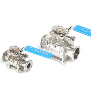 Üreticiye Ait Paslanmaz Çelik 3 Parçalı Tam Geçişli Sıhhi Yüksek Saflıkta Küresel Vana Kelepçe Kaynaklı Dişli Manuel Güç Pilot Yapılı OEM - Product Image 6