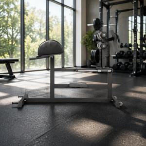 Banco Glute Ham Developer, Silla Romana Ajustable con Marco de Acero, Rodillo para Tobillos Acolchado para Entrenamiento de Fuerza en Casa - Product Image 1